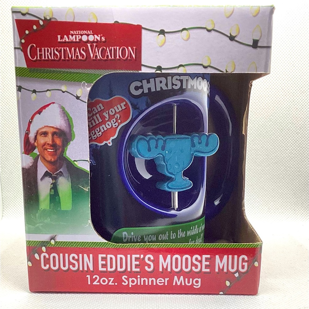 National Lampoons Christmas Vacation Cousin Eddie’s Moose Mug Coffee Tea 12oz